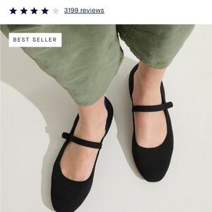Rothy's Square Mary Jane Flats